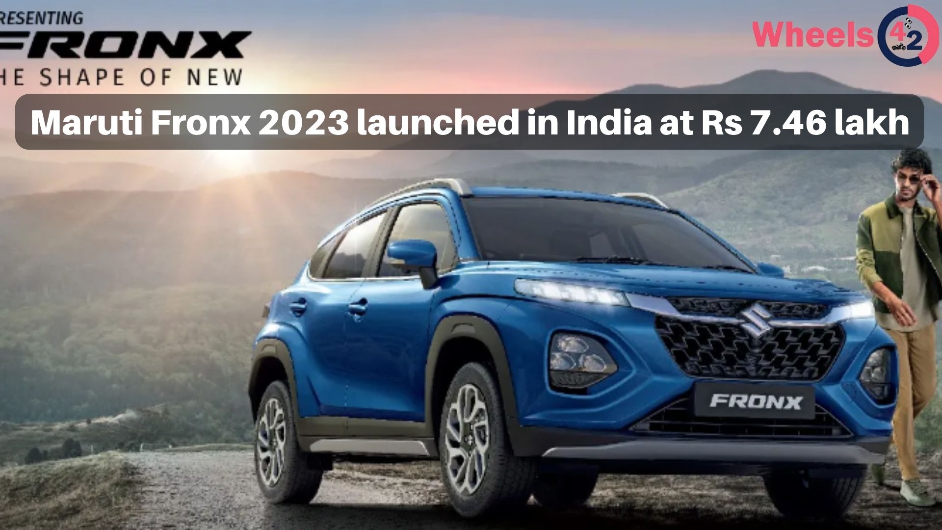 Maruti Fronx 2023 क भरत म 7 46 लख रपय म लनच कय गय